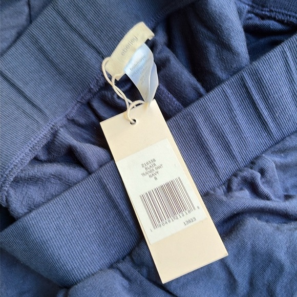 NWT: Eberjey Blair Ringer sweatsuit NAVY - Picture 6 of 7